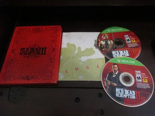 Red Dead Redemption II Steelbook (XBOX One 1) MAP Free Shipping