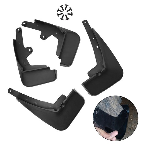 Auto Mudguards Car Mudguard Set Fits Front And Rear Wheels Made Of ABS Material - Picture 4 of 11