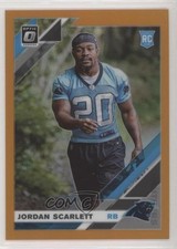 2019 Panini Donruss Optic Rookies Orange Prizm 76/199 Jordan Scarlett #102 0cz