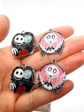 Lot 20 PCS Cartoon Enamel Charms Making DIY Pendants Earrings