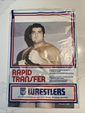 Pedro Morales AWA Wrestling Iron On T-Shirt Transfer Unused 10.5x8 1976
