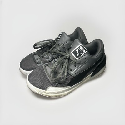 Puma Clyde Hardwood Team 194454-03 Gray Basketball Shoes Men's