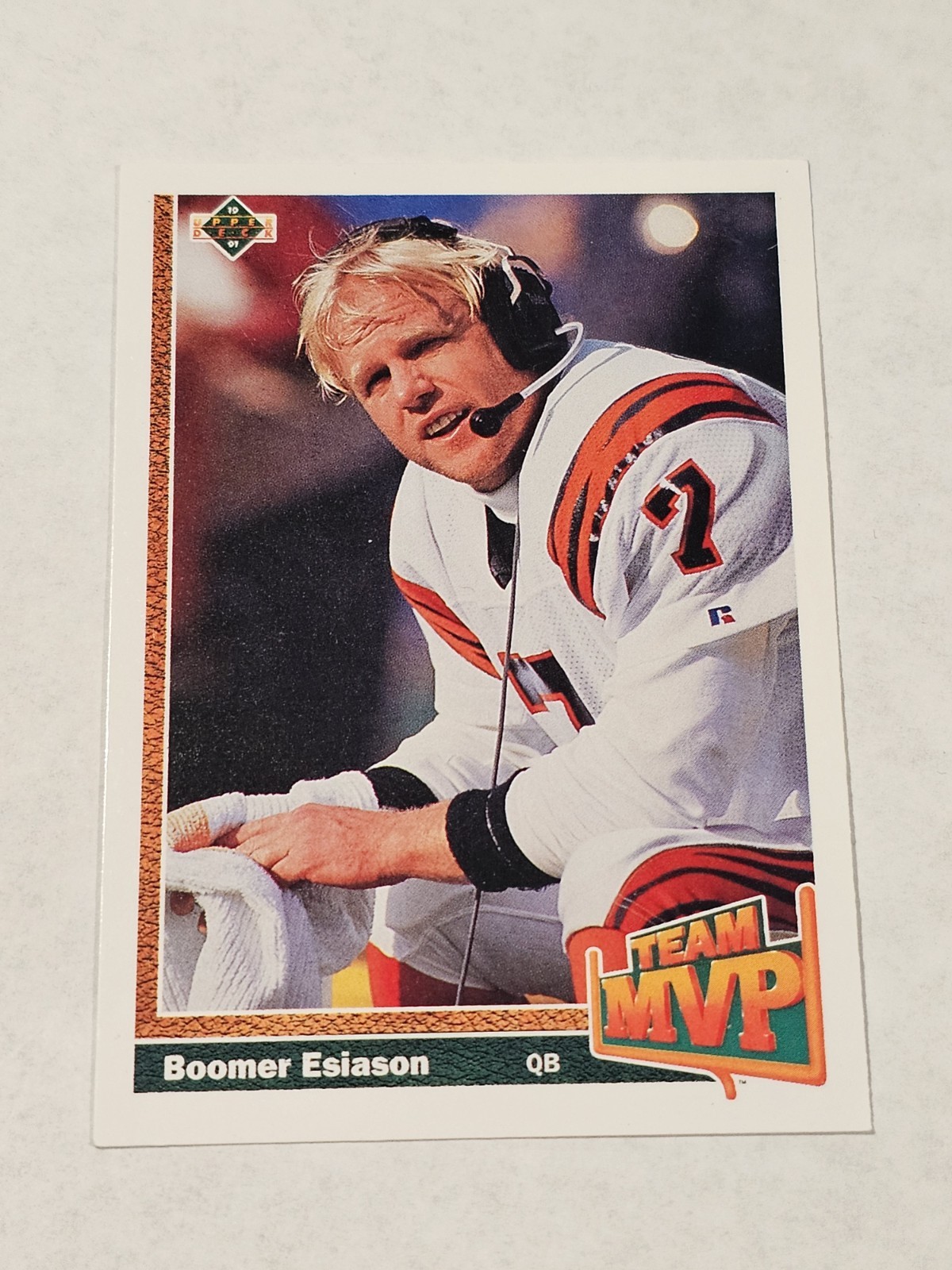 1991 Upper Deck Boomer Esiason #454