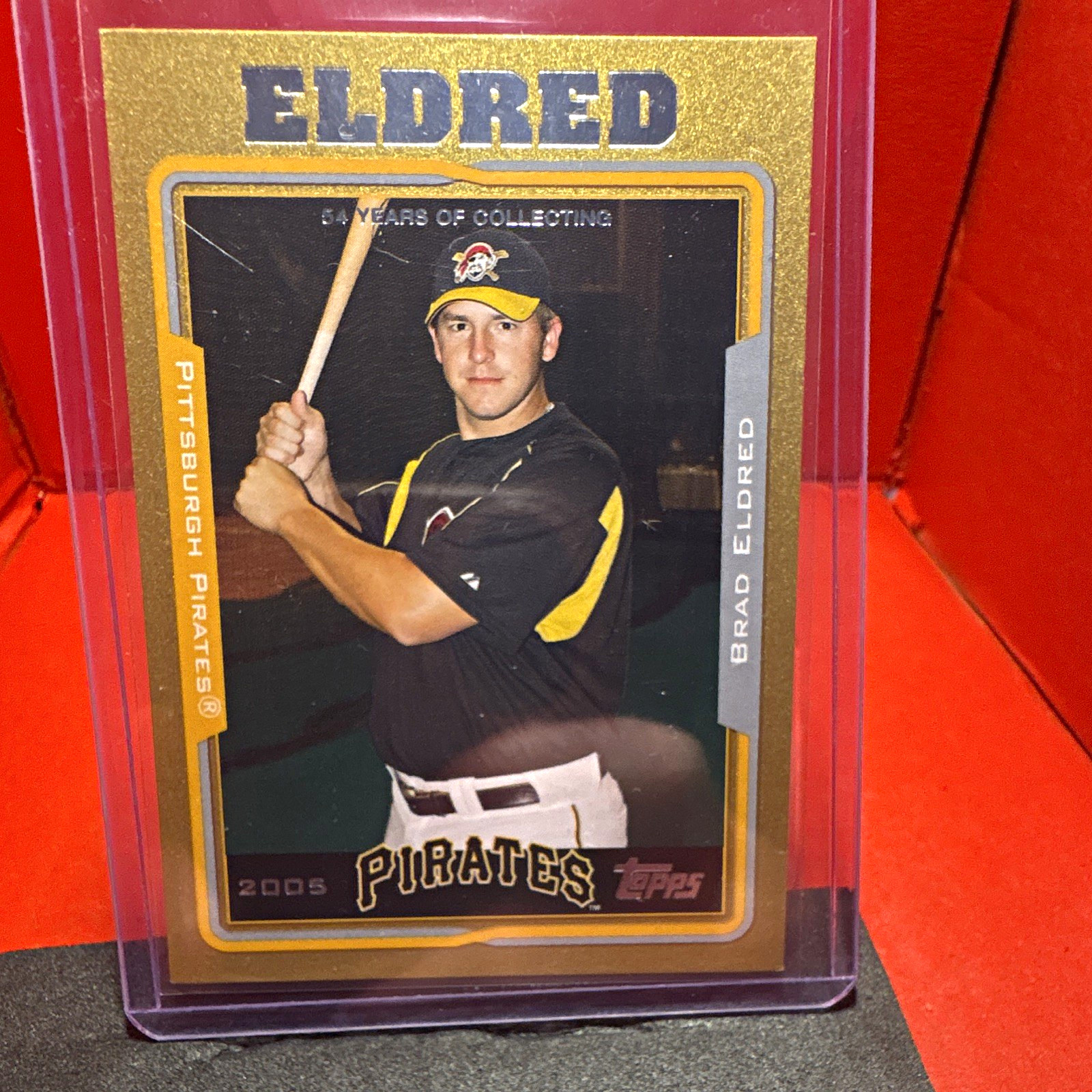 Topps 2005 Updates & Highlights Brad Eldred #UH59 Gold /2005 Pirates