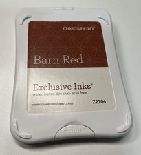 BARN RED Dye Ink Pad Close To My Heart Exclusive Ink CTMH Stamping