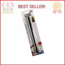 Uchida DecoFabric Laundry Fabric Marker, Black