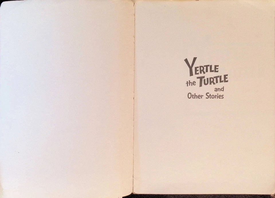 1958 Dr Seuss Yertle The Turtle And Other Stories Book Breaker Junk Journal - Изображение 3 из 4