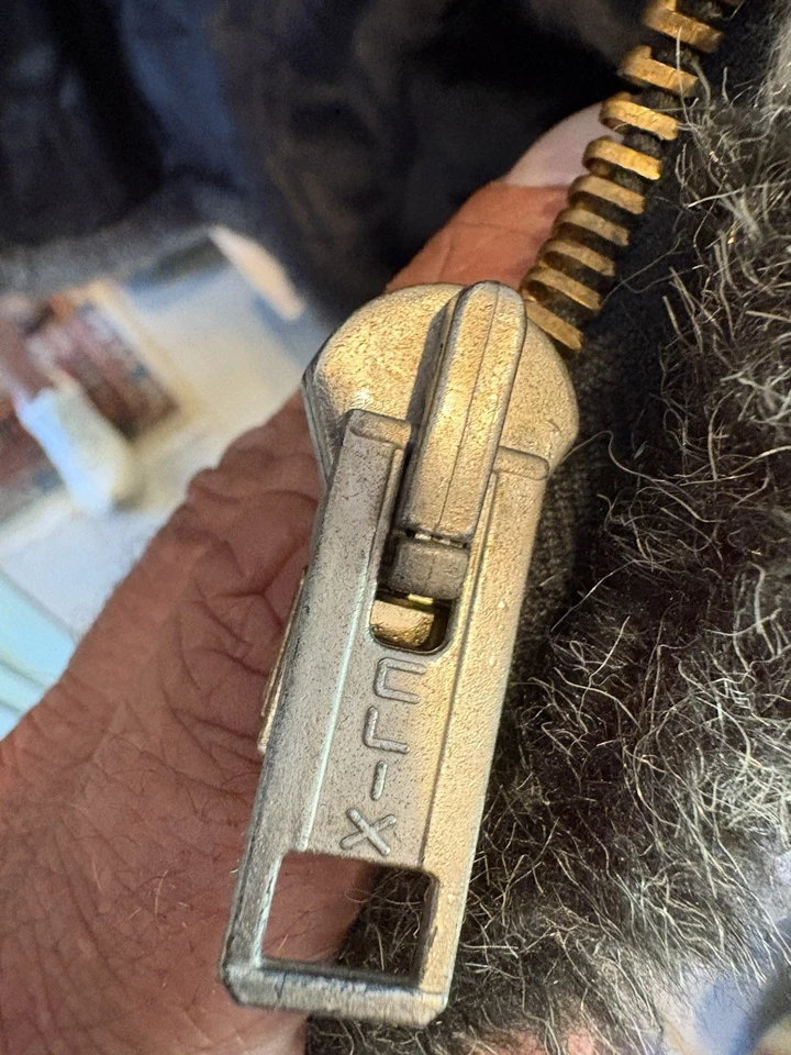 Abrigo de piel sintética vintage Aljac XL tan cool ambiente años 70 Foto 4 de 4