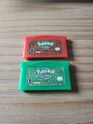 Pokemon LeafGreen and FireRed GBA Authentic