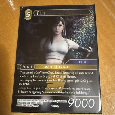 Square Enix Tifa 11-071L Forward Legend Foil English 9000 Opus XI