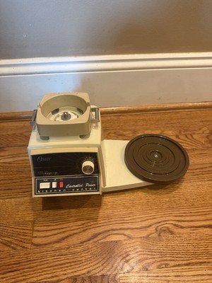 Oster Regency Kitchen Center Parts 12 Speed Mixer Motor Base Unit & Turntable