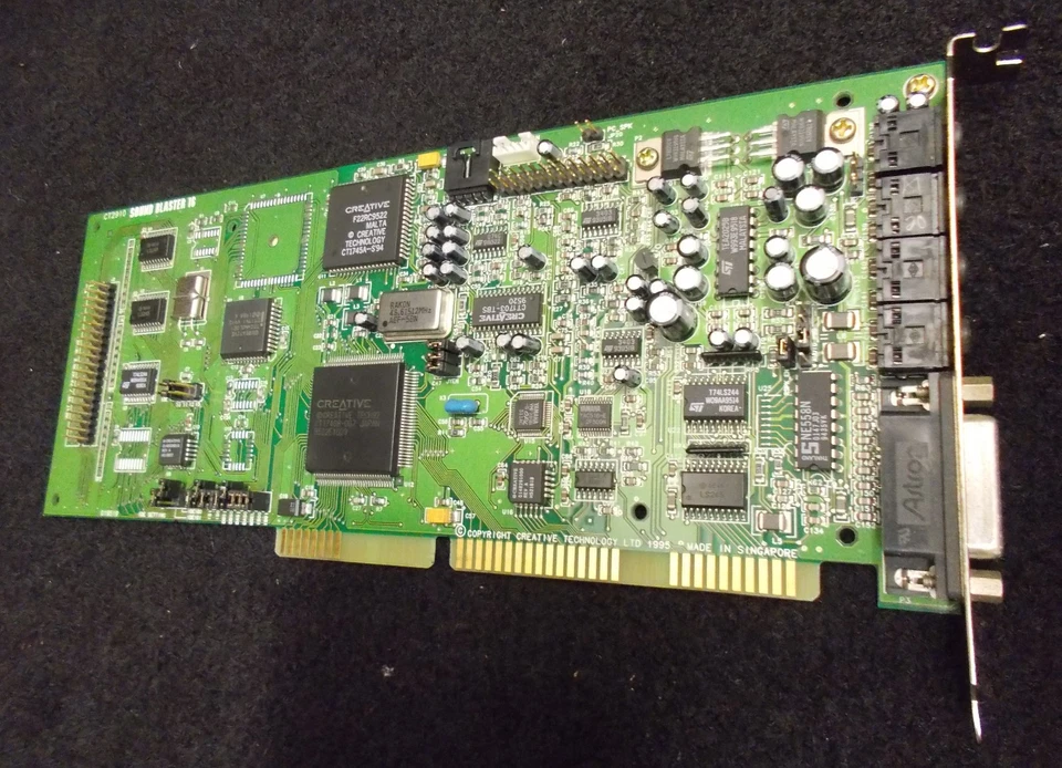 Sound Blaster 16 CT291 CT2911 Creative Labs ISA Vintage Sound Card #K-398-7 - Bild 4 von 4