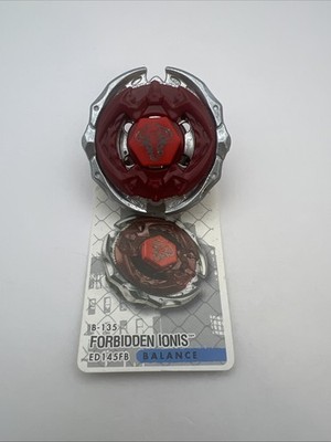 Forbidden Ionis ED145FB Beyblade With Card Hasbro Metal Fury | eBay