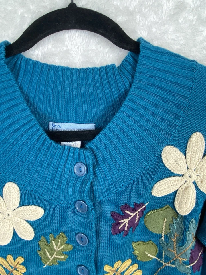 Suéter Woodland Fairy de Classic Elements para mujer M Grandmacore Cottagecore Foto 2 de 4