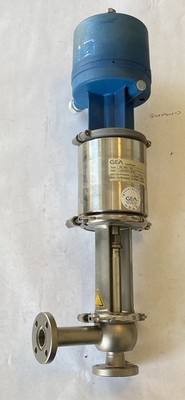 GEA NT-OD1 -SZ STAINLESS STEEL ACTUATOR VALVE 8 Bar 116psi SANITARY Actuator