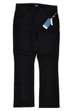 JAG Jeans 290847 Womens Paley Mid Rise Bootcut Pull-On Jeans, Black Void, 16/L33
