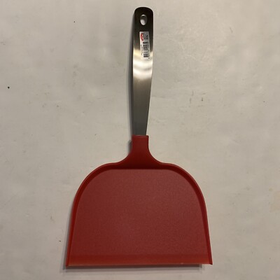 Holiday Time Cookie Spatula Set, Red With Metal Handle, 13  x 7  NEW