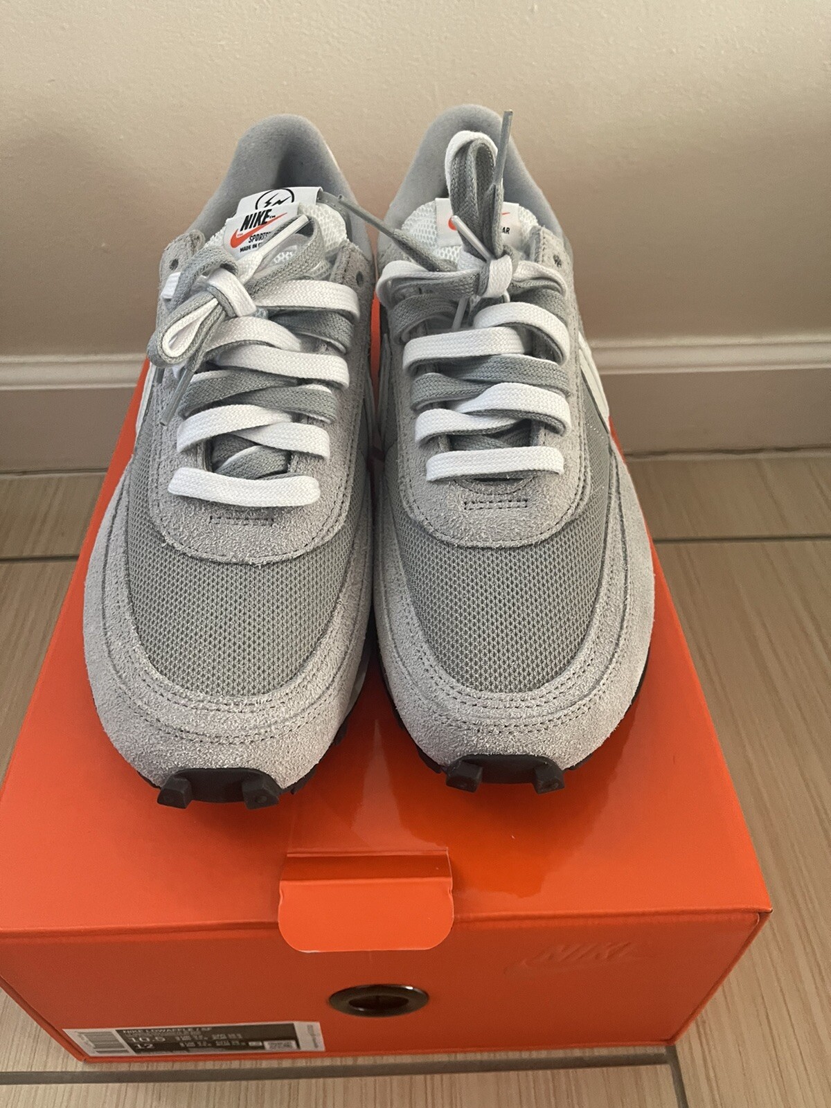 SACAI X NIKE Nike LDV Waffle x Fragment Design x grigio Sacai taglia 10 5 nuovissime