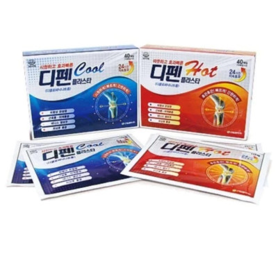 SINIL Pharm Pain Relief Cold/Hot Patch 40PCS - Muscles Pain