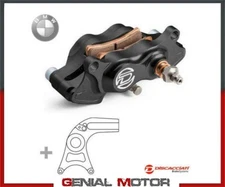 Rear Brake Caliper Kit DISCACCIATI 4 Pst Ø22 + Support spacer BMW S1000 RR Black