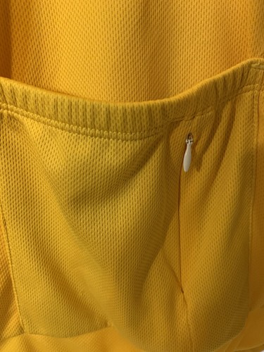 Performance Mens Sz XL Bike Cycling Jersey Yellow - 第 6/8 張圖片