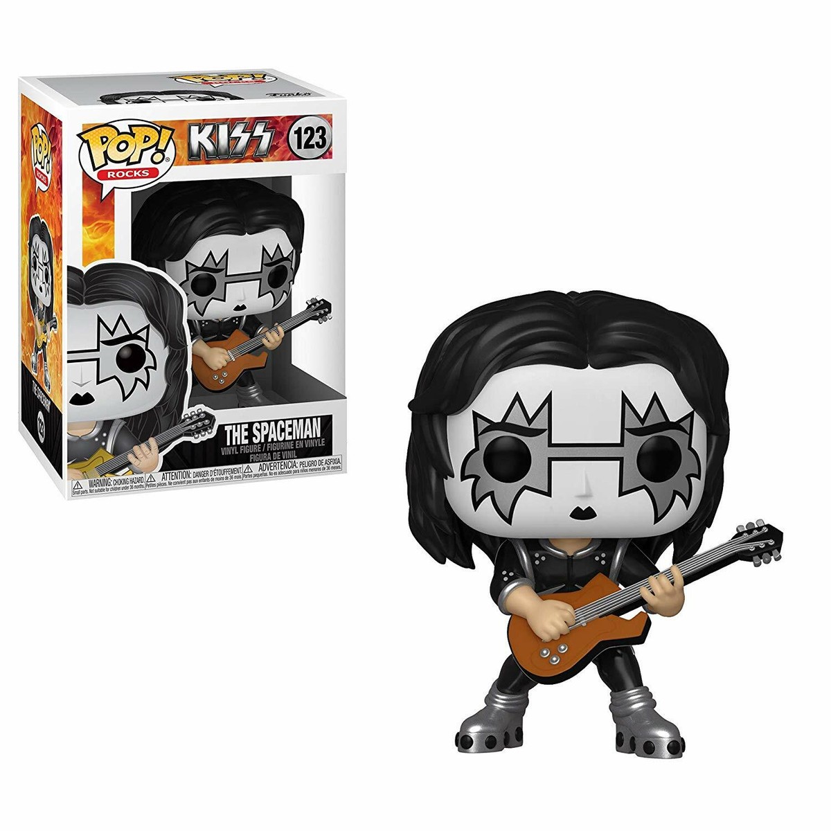 KISS The Spaceman Ace Frehley POP! Rocks #123 Vinyl Figur Funko | eBay
