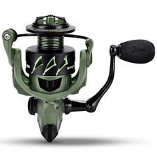 KastKing Spartacus II Fishing Reel size 2000 Stryker Green Spinning Reel