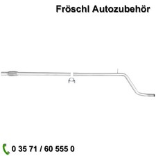für Fiat 500 Ford KA 1.2i 16V Mittelrohr Rohr Flexrohr Abgasrohr Auspuff a*