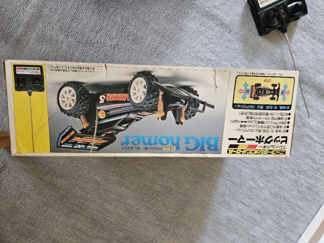 NIKKO Radio Control Car Big Homer Antique Frame Buggy W/BOX F/S