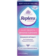 Replens Silky Smooth Personal Lubricant For Continuous Pleasure 2.7 oz Each
