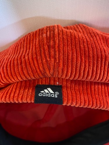 Adidas Woman’s Vivid Red PageBoy French Corduroy Hat NWT Y2K Vintage - Picture 7 of 10