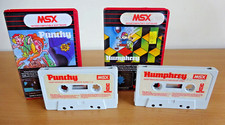 MSX Computer Games Humphrey & Punchy x2 Game Mr Micro