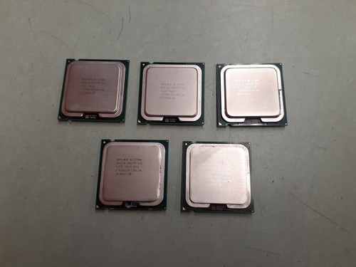 (5) Intel E7500 Core 2 Duo SLGTE CPU Processor 2.93GHz