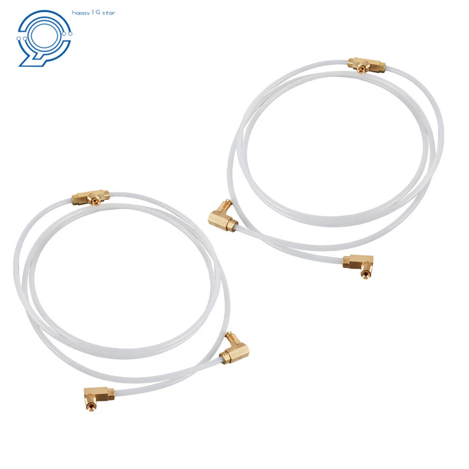 Par de mangueras de fluido hidráulico superior convertible para Chevelle & More 1968-1972 Foto 4 de 4