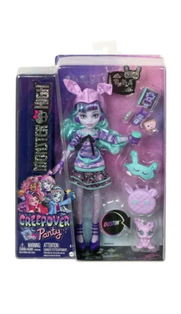 New Monster High Twyla Creepover Sleepover Party Doll G3