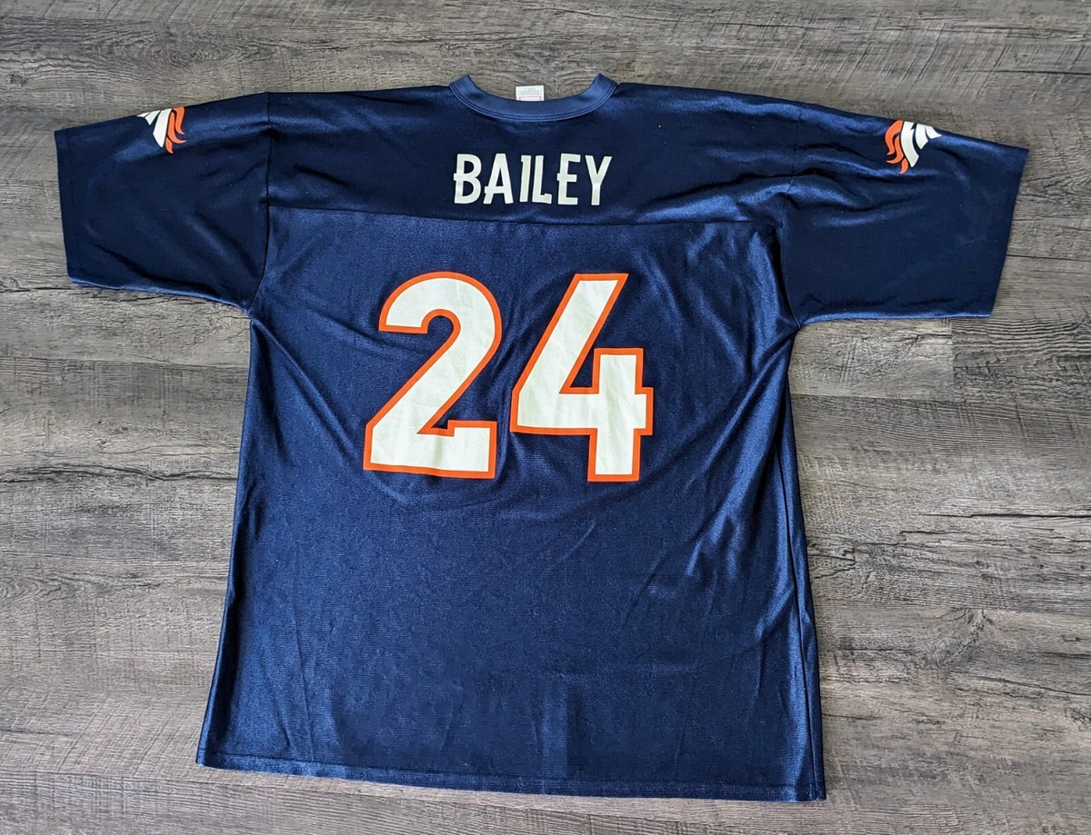 Denver Broncos Champ Bailey NFL Nylon Replica Jersey Size XL