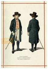 Gerda Cederbolm (1921) Man in Long Coat * Art Print * Swedish Peasant Costume