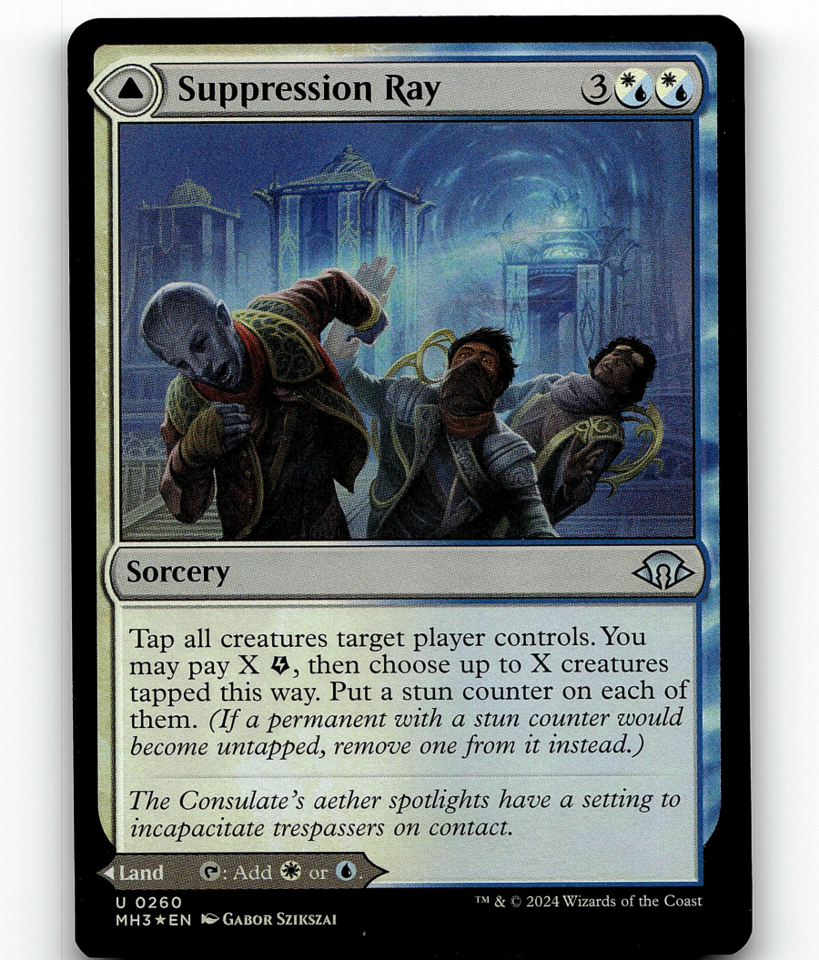 FOIL - MTG Suppression Ray #260 - Modern Horizons 3 | eBay