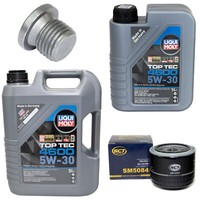 MotoröL Set 4600 5W-30 Liqui Moly + ÖLfilter SM 5084 FüR VW Multivan V
