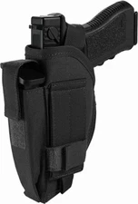 Right Hand Tactical OWB Gun Holster Belt Gun Holster Holder with Magazine Pouch