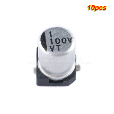 ELECTROCUTICA CD 17 枚+ 1card※ 10pcs 100V SMD aluminum electrolytic capacitor 1/2.2/4.7/10