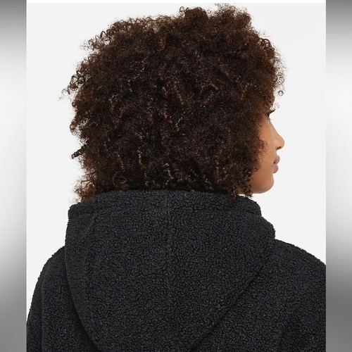 NWT Nike Girls High-Pile Fleece Therma Fit Training Jacket Warm Cozy Thick - Picture 3 of 12