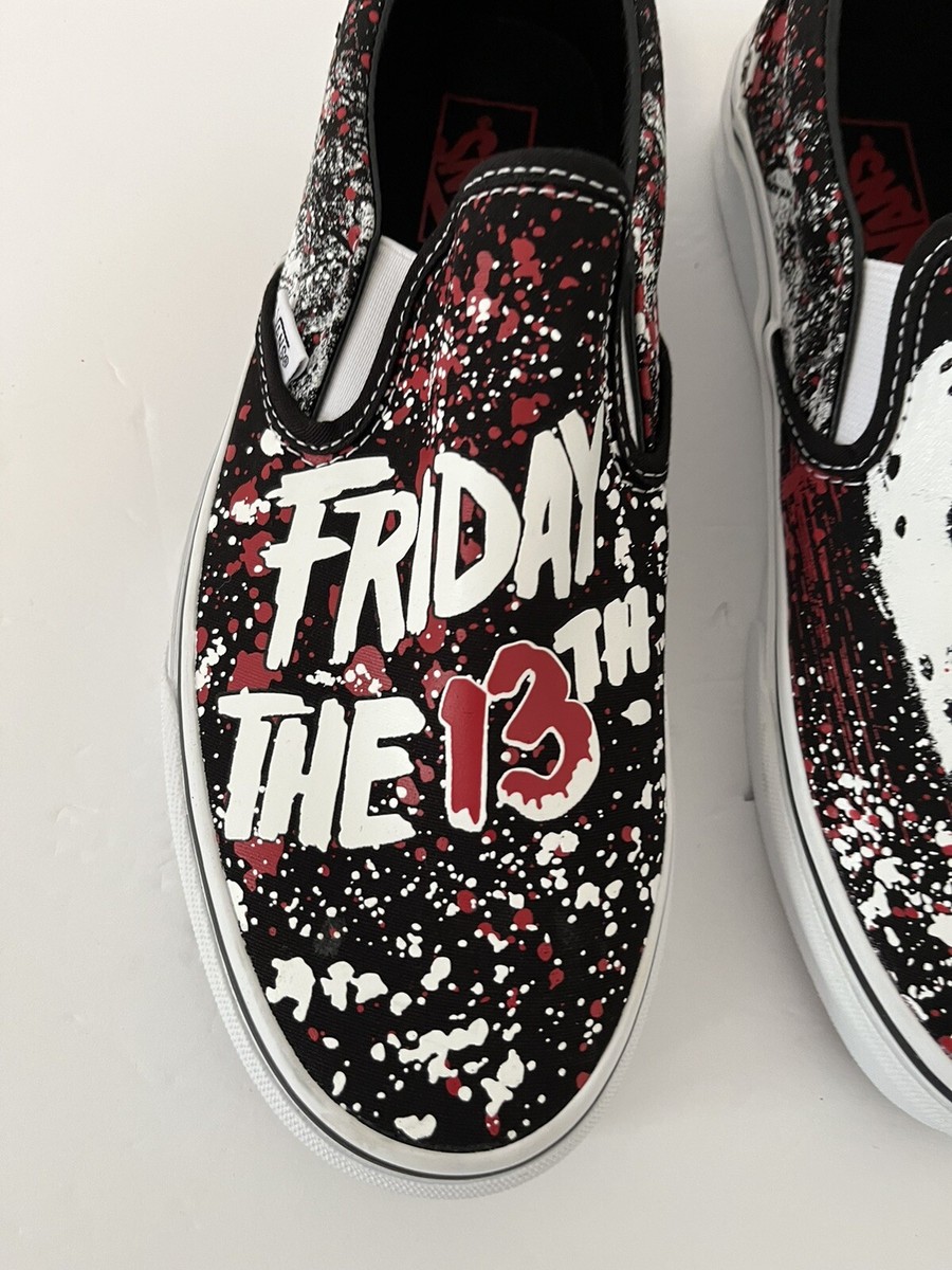 Vans House of Terror Friday the 13th Jason Voorhees GITD  display picture 1