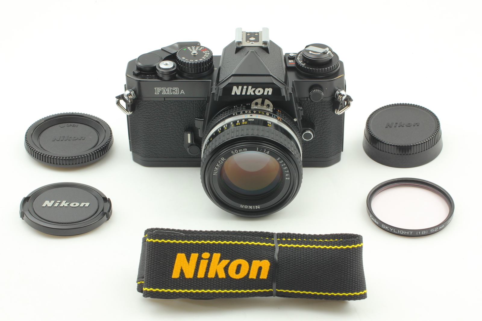 [ Haut Mint ] Nikon FM3A Appareil Photo Argentique SLR + AiS Ais 50mm