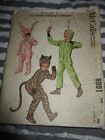 Vtg. 1963 McCalls 6991 Pattern Sz 10 Childs Space Suit Alien, Bunny, Cat uncut