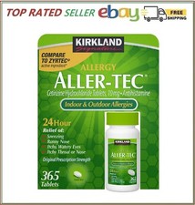 Kirkland Signature Aller-Tec, 365 Tablets