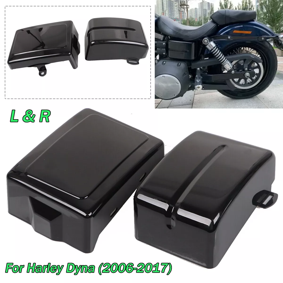 Street bob battery cover sales