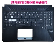 US Palmrest Backlit keyboard for Asus FX505G FX505D Only for 4PIN