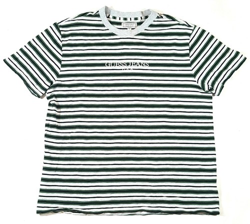 Vintage Guess Jeans USA Striped Green 