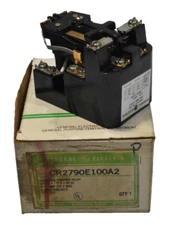 GE General Electric CR2790E100A2 Relay 10A, 300V, 115V Coil NOS